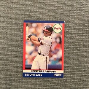1991 Score Baseball Card Trading Card